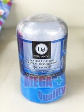 Barra antidesodorante en barra 45 g U and I Thai Natural Alum Crystal Plus sin alcohol