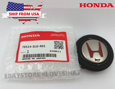 Red Jdm Horn Button For Momo Steering Wheel For Honda -  Ship From Us 