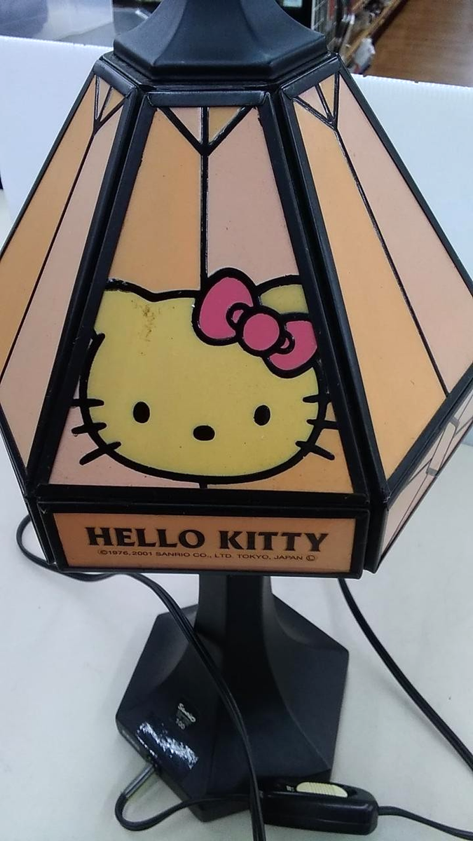 Sanrio Hello Kitty Table Light Electric Stand in 2001 Vintage Used