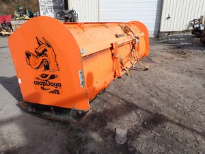 Buyers 2603110 10' Snow Pusher Skidsteer CLEAN! Snow Box Quick Attach