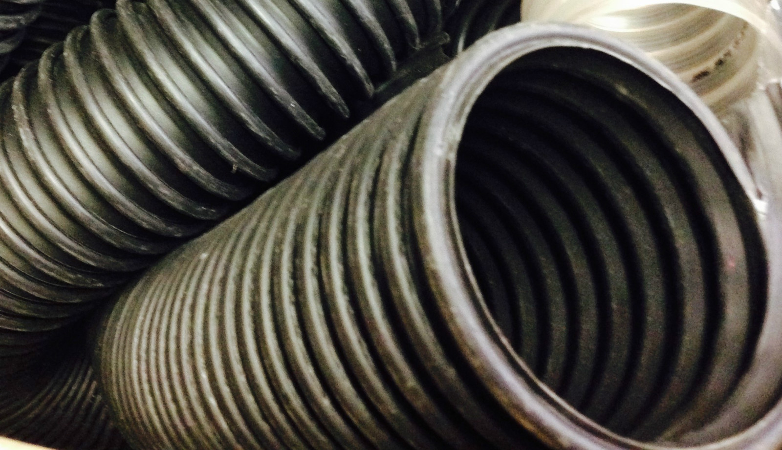 Garage exhaust hose High temp flexible duct pipe vehicle fumes 10m