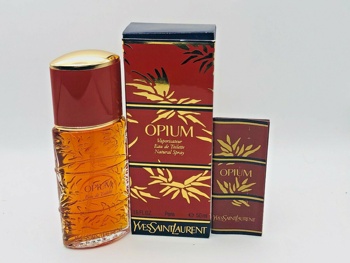 YSL OPIUM profumo VINTAGE 50 ml EDT spray eau toilette yves saint
