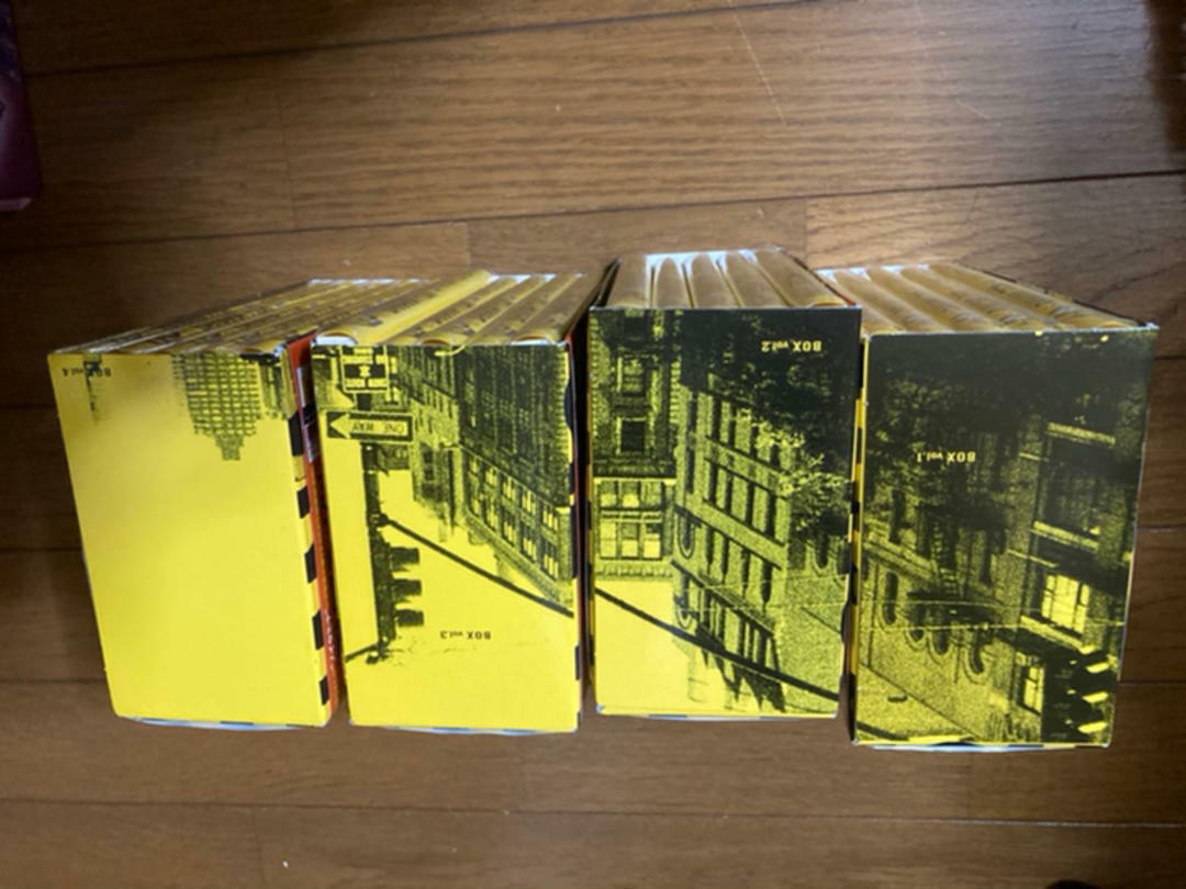BANANA FISH Reprinted BOX VOL 1-4 Japanese Ver. Complete Set