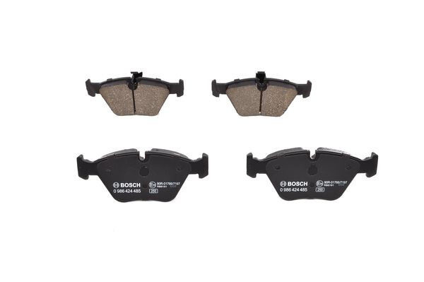Plaquettes de frein BOSCH 0 986 424 485 pour conduite urbaine et routière BMW