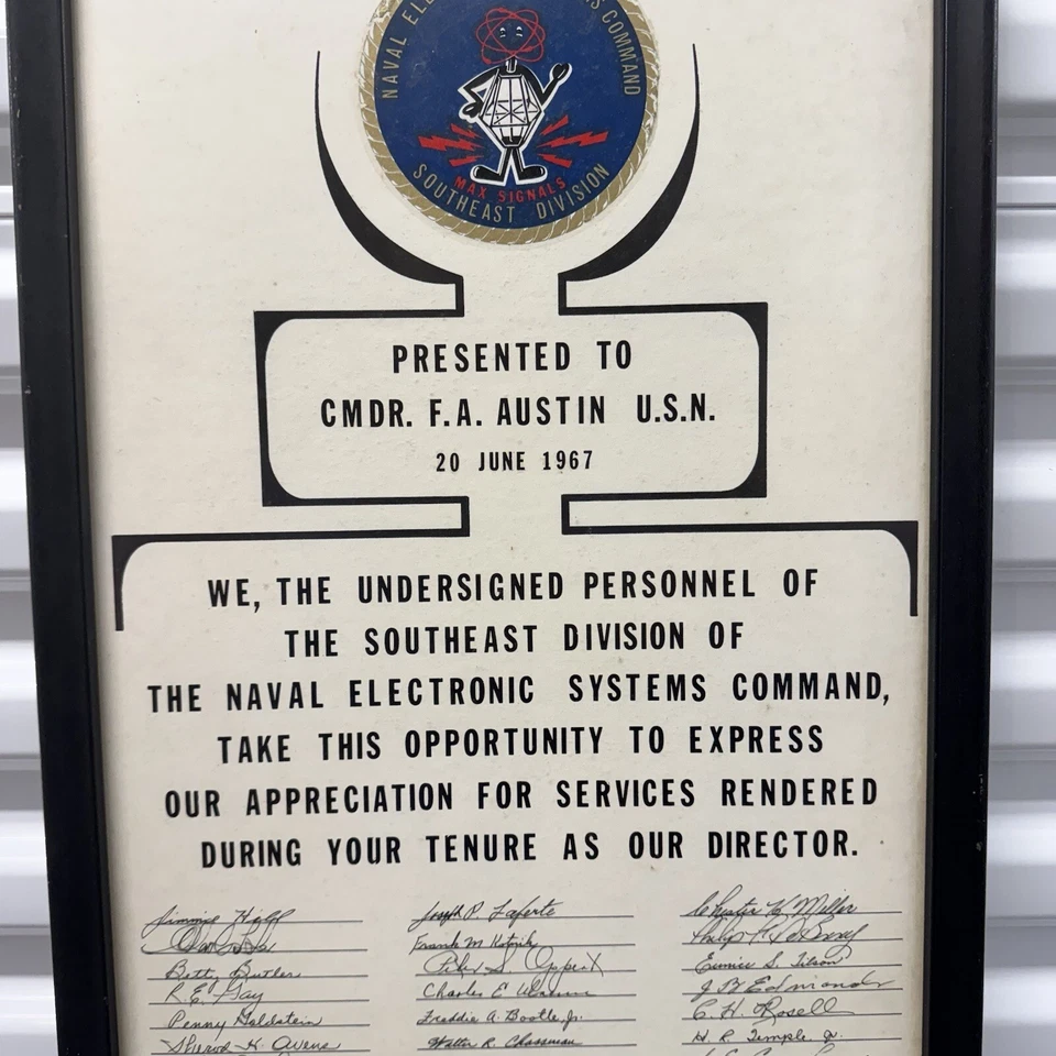 拥有这部 1967 年的历史 | 海军电子系统命令 | 108 个标志 — 第 3/4 张图片