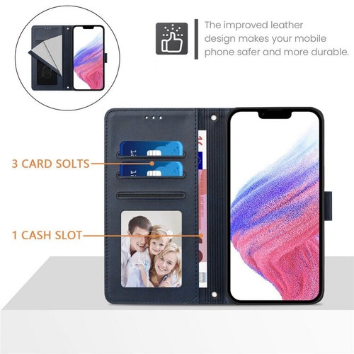 For Motorola Moto G85 G55 G84 G54 G34 Edge50 Leather RFID Wallet Case Flip Cover - Picture 3 of 85