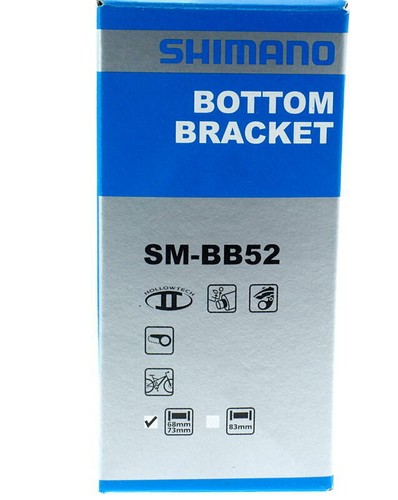 Shimano Sm 52 Mtb Hollowtech Ii Bsa Bottom Bracket English 68 73mm Nib Ebay Shimano Sm 52 Mtb Hollowtech Ii Bsa Bottom Bracket English 68 73mm Nib Ebay
