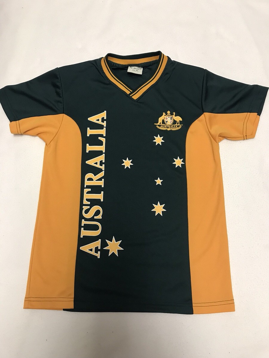 OZ Designs AUSTRALIA SOCCER Rugby JERSEY Shirt Hoxley Mens Adult Small XS  Boss