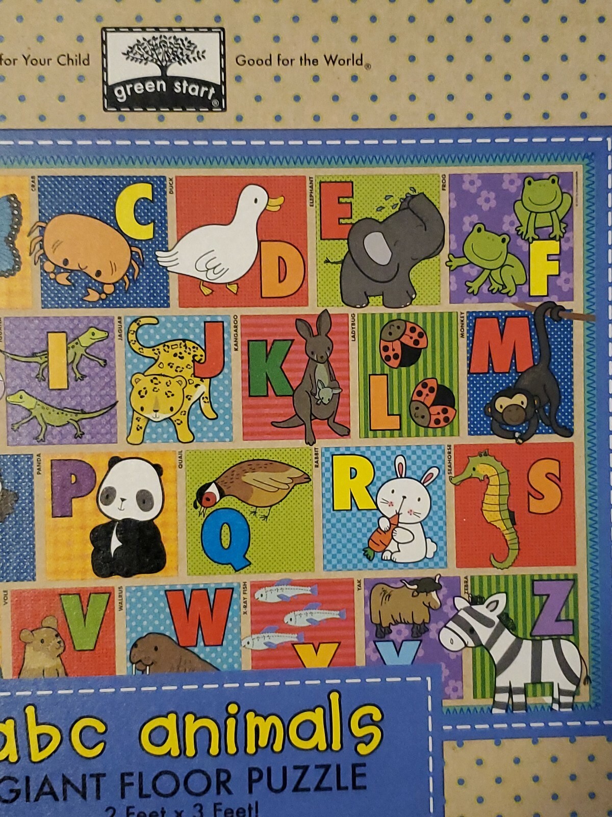 abc animal puzzle