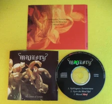 CD MAJESTY The Crown Of Scorpio 1996 Finland TEUTONIC TER-006 no mc dvd lp(CS57)