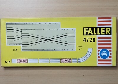 Faller AMS 4728  ~~ 2 x Spurwechsel in OVP, 60er Jahre Spielzeug #DEZ3964