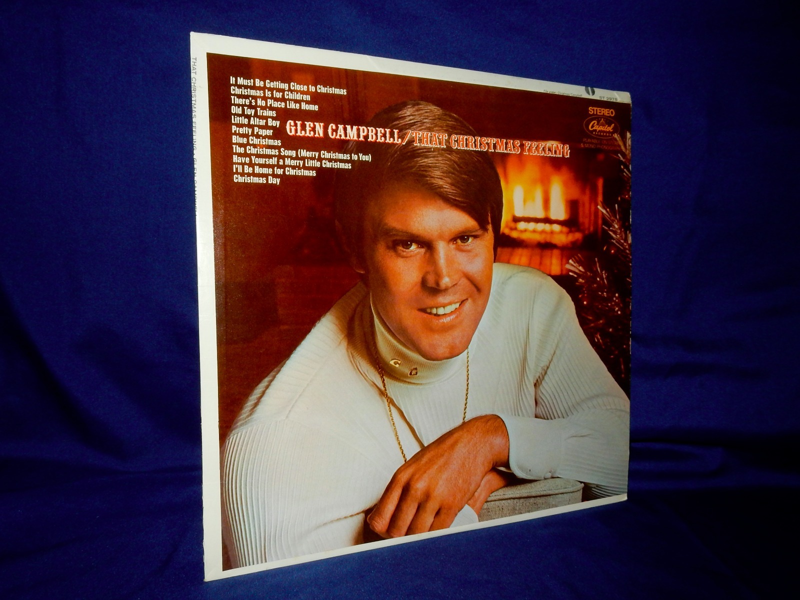 GLEN CAMPBELL / "THAT CHRISTMAS FEELING" (VG+) ST 2978 CAPITOL STEREO