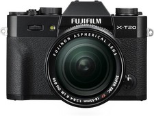 USED Fujifilm X-T20 16542622 Digital Camera with 18-55mm Lens - Black