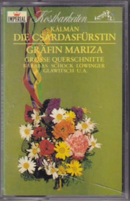 -044- Die Csardasfürstin Gräfin Mariza - Musikkassette (MC)