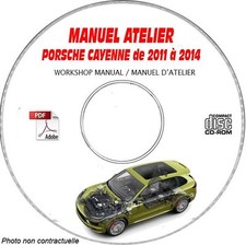 Cayenne 11-14 Manuel Atelier CDROM PORSCHE Anglais Support - CD-ROM - DVD-ROM