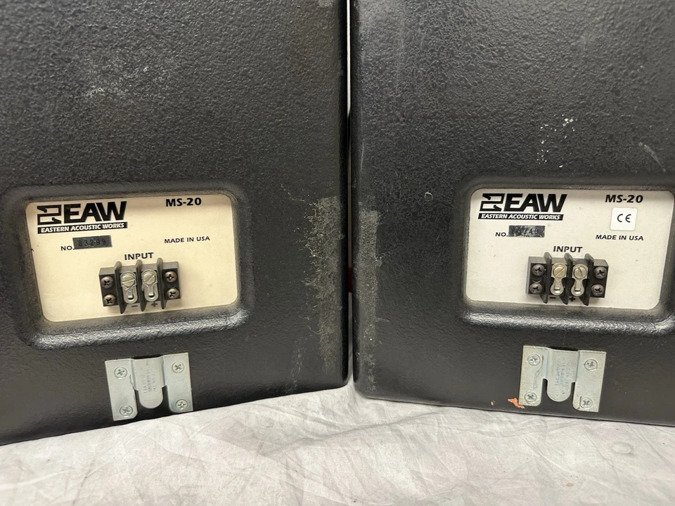 Pair of Eastern Acoustic Works Professional Speaker EAW  MS-20 - Image 4 of 4
