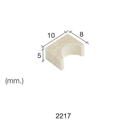Aedes Ars Romanischer Bogen 10 x 8 x 5 (Packung mit 50 Ziegeln)