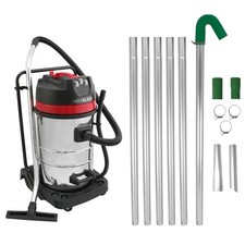 Gutter Cleaning System 80L Wet & Dry Hoover & 24ft Gutter Vacuum