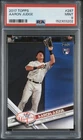 2017 Topps Aaron Judge Catching Rookie RC PSA 9 New York Yankees