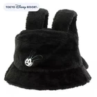Japan Tokyo Disney Resort 2024 Oswald The Lucky Rabbit Cap Black Hat Fluffy Ears