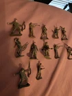 Marx Miniature HO Scale Playset Soft Plastic British Soldiers  (A)
