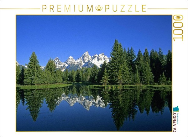 Calvendo Puzzle Grand Teton National Park, Wyoming, USA | 1000 Pieces, Finished-image