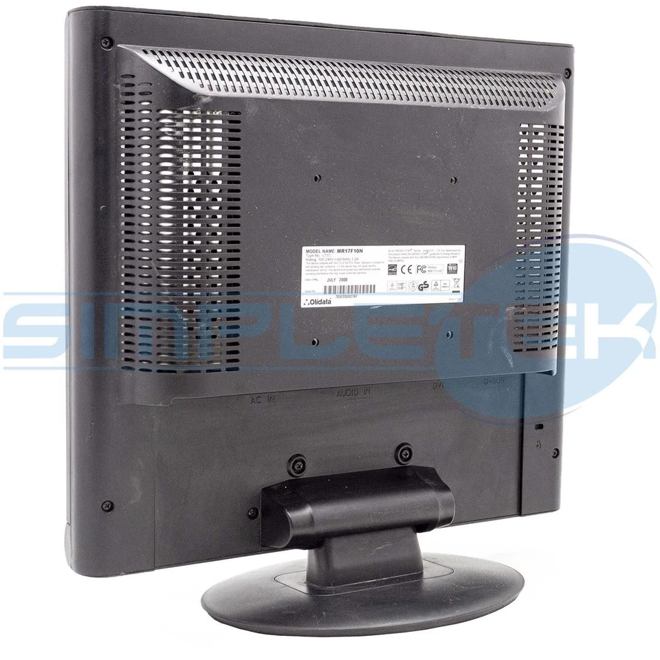 Olidata MR17F10N Screen Monitor LCD Display 17 " 4:3 5:4 VGA Vesa Multimedia - Image 4 of 4
