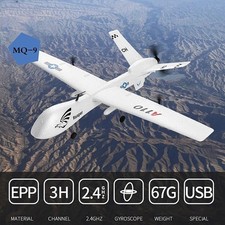 RC Glider Plane MQ-9 Drone 2.4G Remote Control Airplane Kids Gift FREE Next Day
