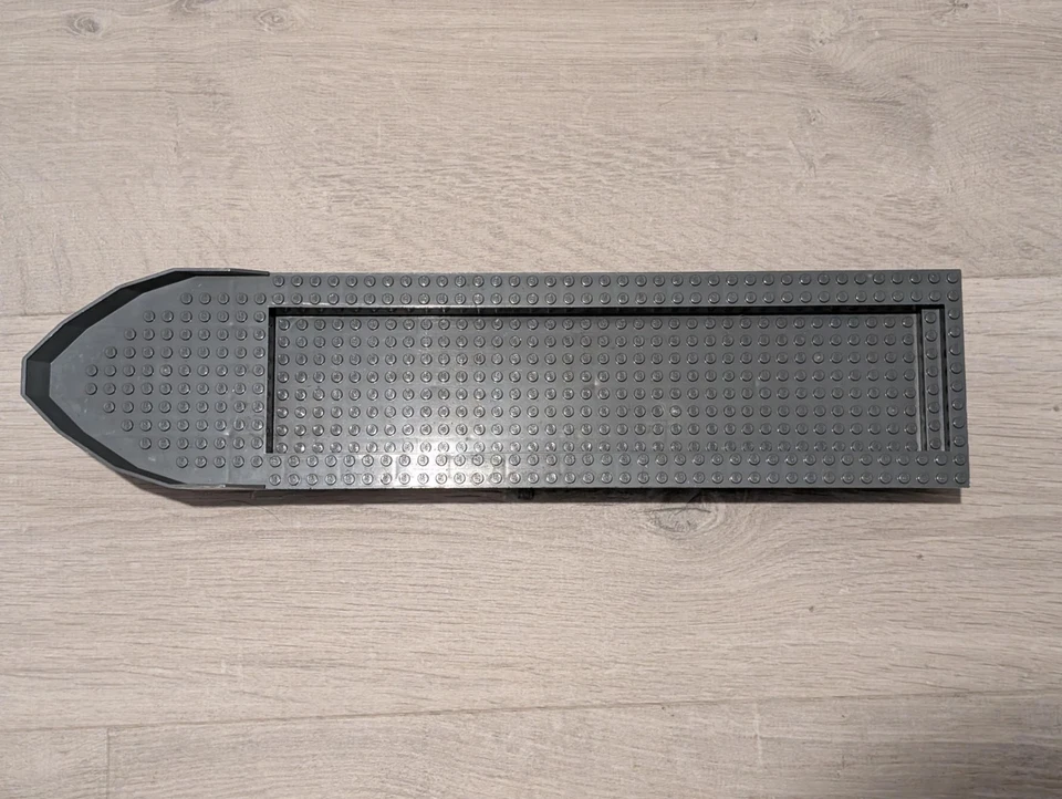 Lego City Police Boat 7287 Hull Only With Decal Stickers - Image 3 of 4