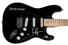 Lindsey Buckingham FLEETWOOD MAC Signed Autograph Electric Guitar Beckett COA
