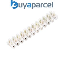 Masterplug TS5/12/10-01 Connector Strips 5A 12W (Pack 10) MSTTS512