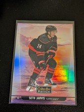 2024-25 O-Pee-Chee Platinum - Seth Jarvis #176 Sunset Carolina Hurricanes