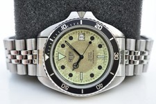 Heuer Night Diver Armbanduhr 980.021 Full lume Monnin Gehäuse Vintage