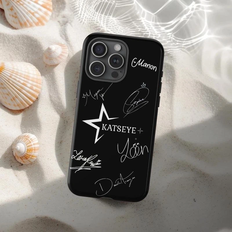 Katseye Signature Kpop 2025 Tour Phone Case iPhone 7 - 17