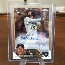 2023 Topps Chrome Update Series - Autographs Blake Perkins #AC-BPE (AU, RC)