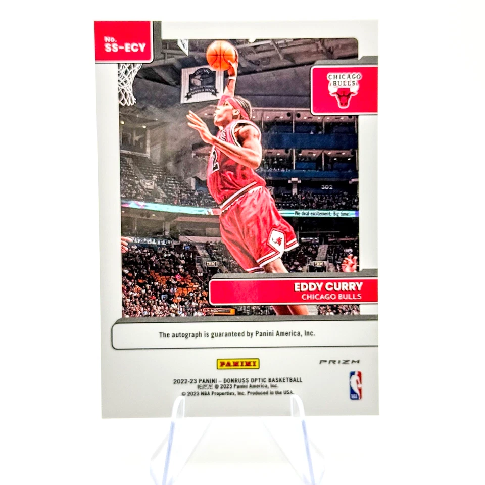 Eddy Curry 2022-23 Donruss Optic Signature Series Holo Prizm Auto Bulls 🔥 - Imagem 2 de 4