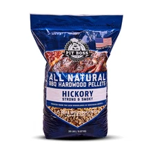 100% All-Natural Hardwood Hickory Blend BBQ Grilling Pellets 20 Pound Bag