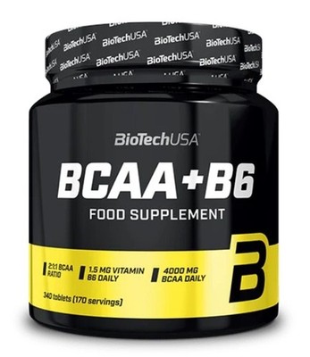 BioTech USA BCAA + B6 Tabletten 200 Stück