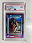 2024 Donruss Rated Rookie Caleb Williams #327 Optic Preview Pink (RC) PSA 10