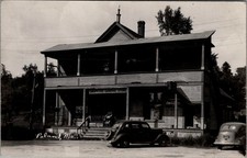 1949, Griffith s General Store, Coca Cola, POLAND, Maine Real Photo Postcard