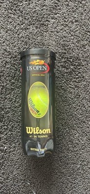 Wilson Tennis Balls US Open Official Ball Extra Duty Can of 3 Wrt1071