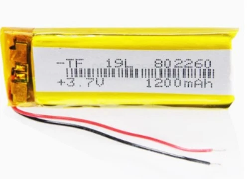 3.7V 1200mAh 802260  Polymer LiPo Rechargeable Battery - product listing photo