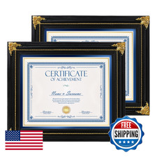 Simon'S Shop Simons Shop Diploma Frame 8.5 By 11 Black 8.5X11 Picture Frame