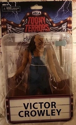 New NECA Toony Terrors Victor Crowley with Hatchet Collectible 6  Action Figure