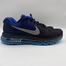 Nike Air Max 2017 Dark Obsidian Royal Blue Running Shoes 849559-400 Men's Sz 10
