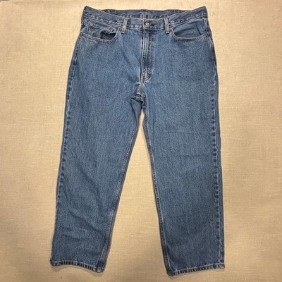 Levis 550 Jeans Mens W38 L30 38x30 Relaxed Fit Tapered Classic Casual Denim Work