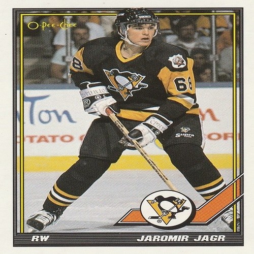 Colección de tarjetas de hockey Jaromir Jagr - 8 tarjetas de hockey de la NHL de los Pittsburgh Penguins - Imagen 6 de 9