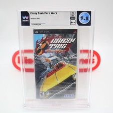 PSP PlayStation Portable CRAZY TAXI: FARE WARS - WATA GRADED 9.8 A++ NEW Sealed!