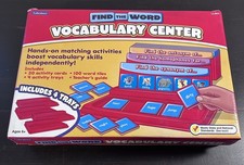 Lakeshore Find the Word Vocabulary Center Homeschool Teacher LL903 Language