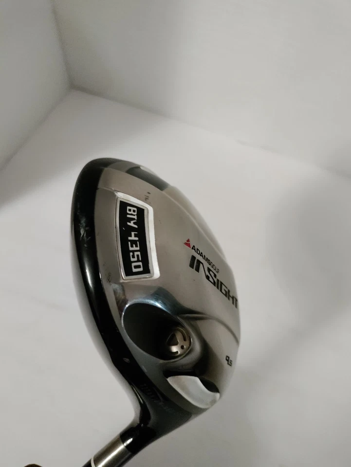 Adams Insight BTY 4350 Driver 9.5 prolaunch Red Stiff Graphite Men RH Pre-owned - Image 3 of 4